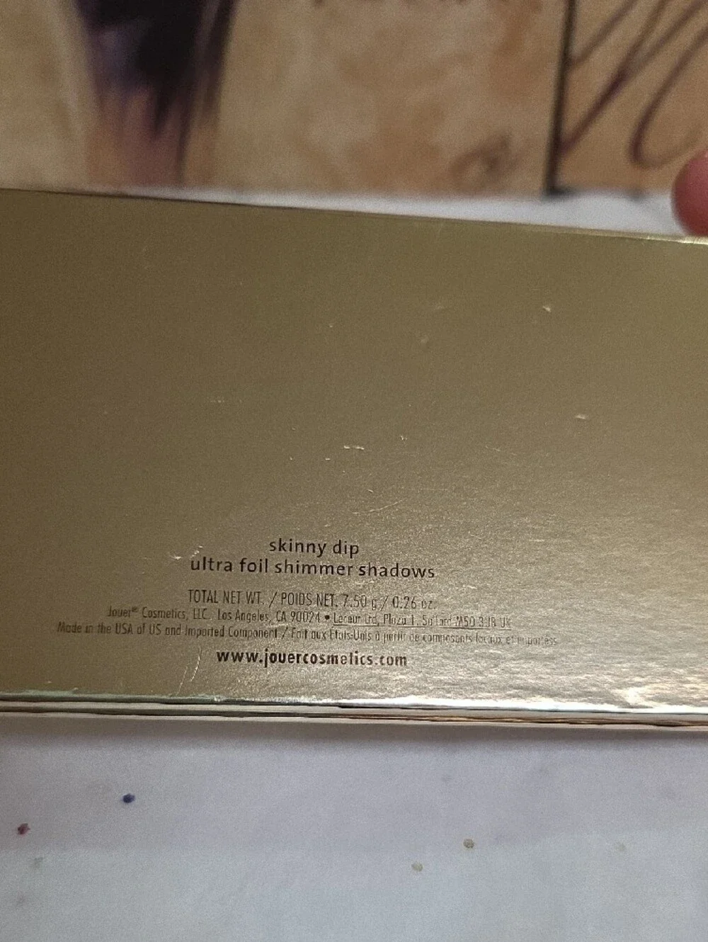 jouer Skinny Dip Ultra Foil Shimmer Shadows - Gold